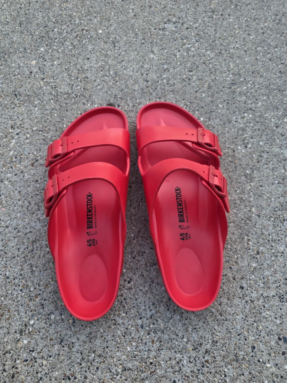 Birkenstock Double-Buckle Slide Sandals Men Size 12.